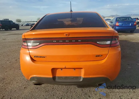 2014 Dodge Dart Gt from USA, damaged, VIN 1C3CDFEB8ED740379